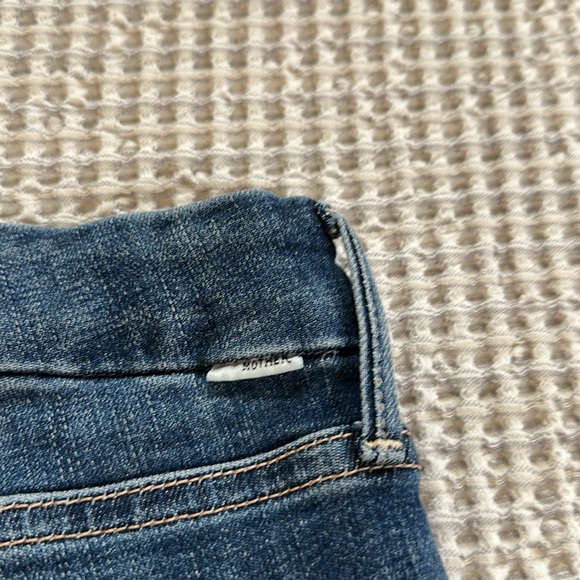 MOTHER Dark Blue Straight Leg Jeans 26 - Picture 4 of 9